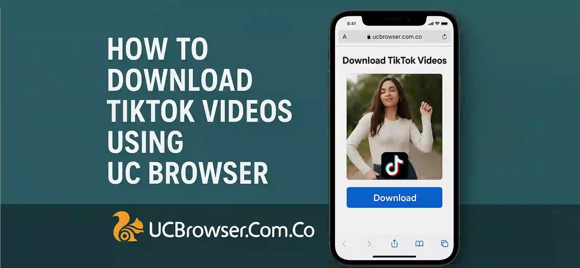 How to Download TikTok Videos Using UC Browser
