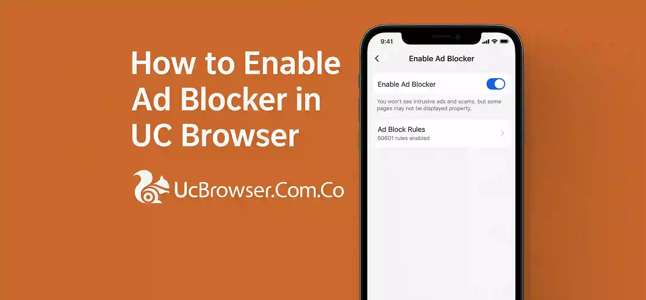 How to Enable Ad Blocker in UC Browser